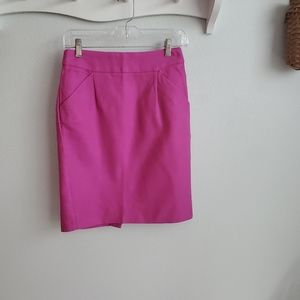 J. Crew cotton pencil skirt 00
